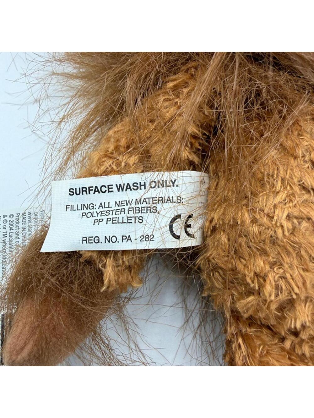 Star Wars Battle Buddies Chewbacca Plush 10" 2004 Hasbro New With Tags - Picture 9 of 9
